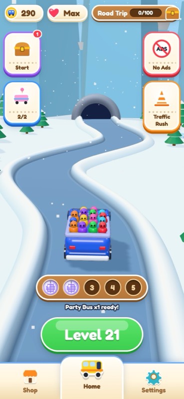 Passenger Drop — screen 1