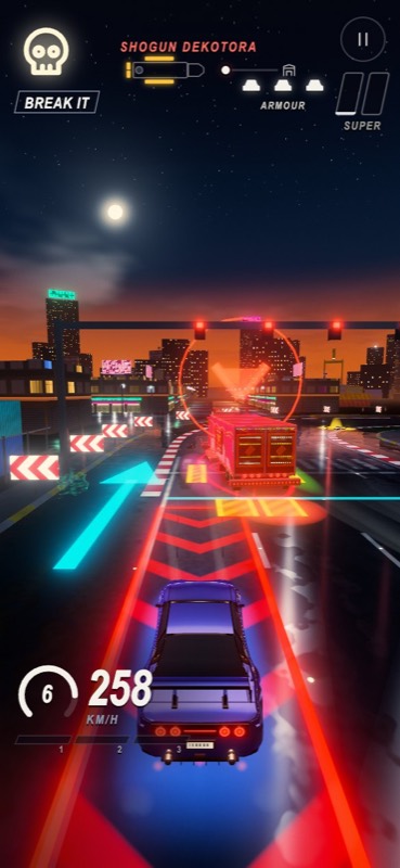 Speedero: Night Run — screen 2